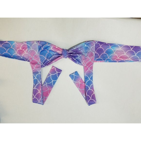 Ghnatygren Mermaid tail bikini top Girls size 3-4T Girls party costume swim suit - Picture 6 of 12